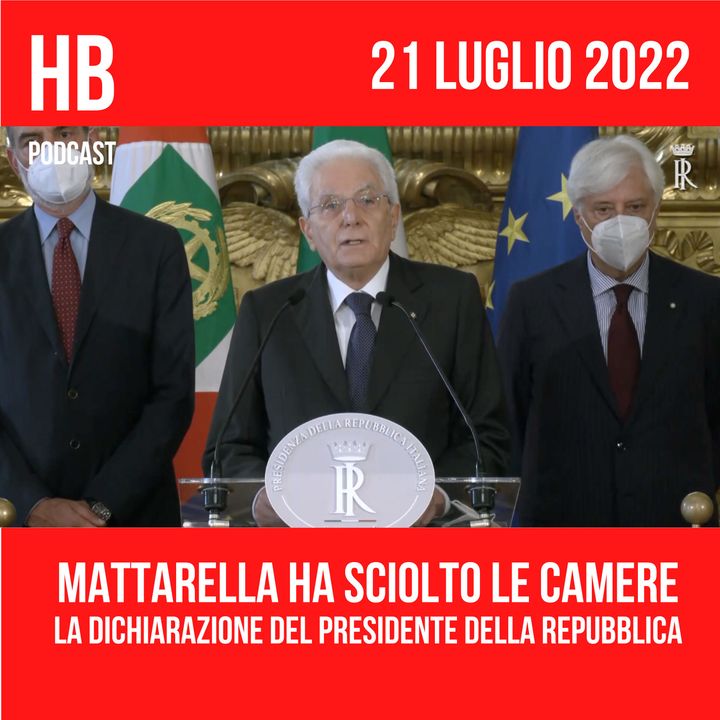 Mattarella ha sciolto le Camere, la dichiarazione del Presidente della Repubblica