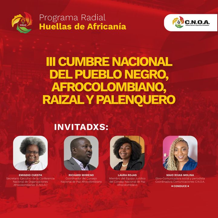 III Cumbre Nacional del Pueblo Negro Afrocolombiano, Raizal y Palenquero