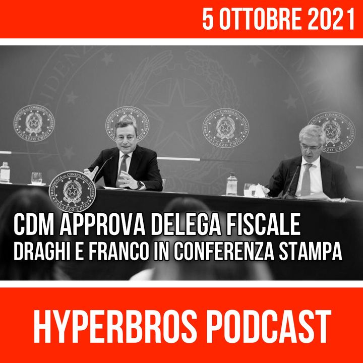 Governo approva Delega Fiscale, Draghi e Franco in conferenza stampa