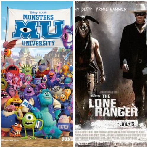 Damn You Hollywood: Monsters University and The Lone Ranger (2013)