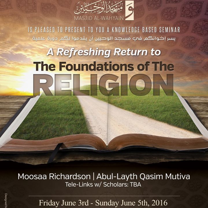 [Seminar]: Foundations of the Religion