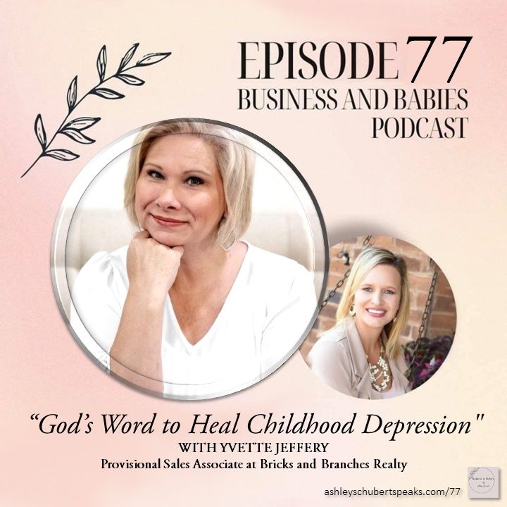 Episode 77 - "God’s Word to Heal Childhood Depression" with Yvette Jeffery