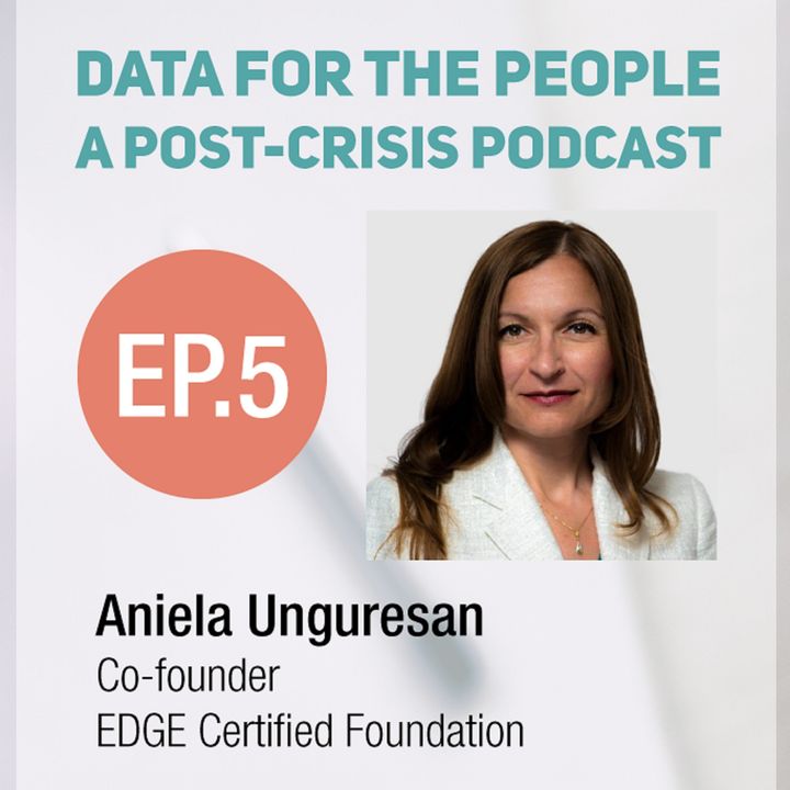 Aniela Unguresan - Co-founder of EDGE Certified Foundation