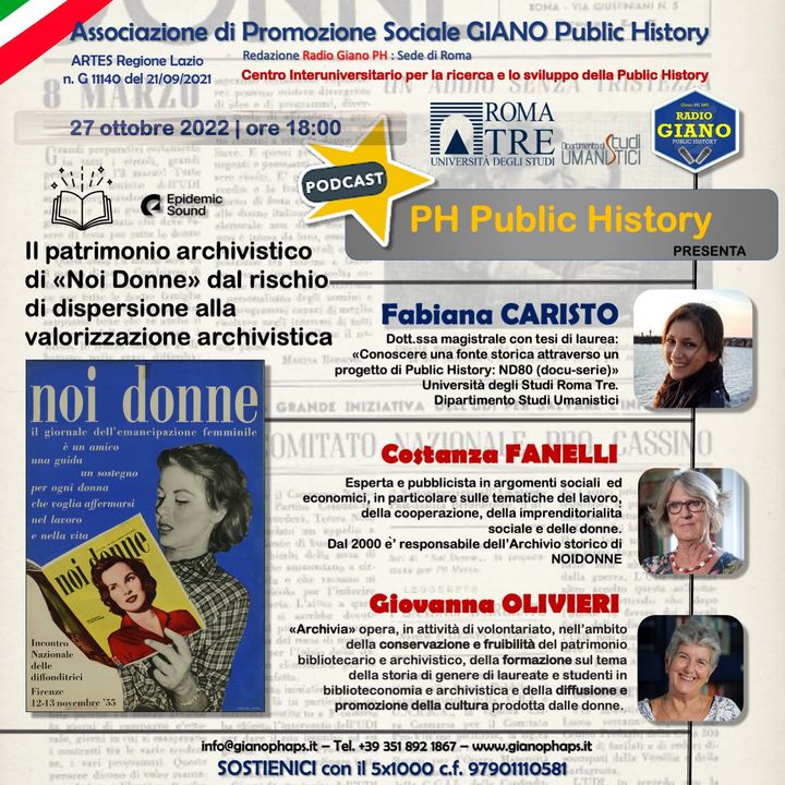 Il patrimonio archivistico di «Noi Donne» dal rischio di dispersione alla valorizzazione archivistica | Fabiana Caristo