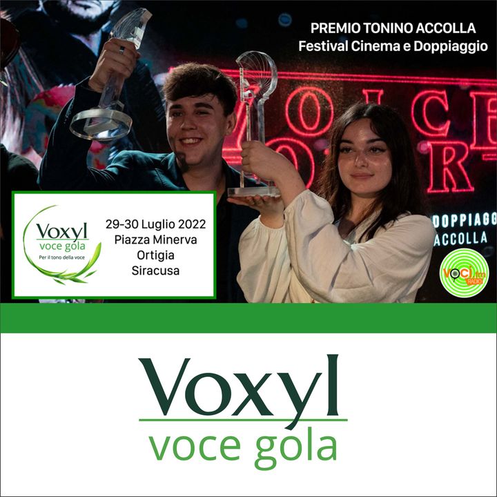 Voxyl Voce Gola al “Premio Tonino Accolla 2022”
