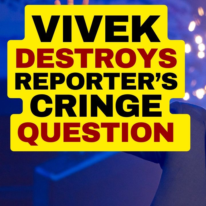 VIVEK RAMASWAMY Destroys Woke Reporter