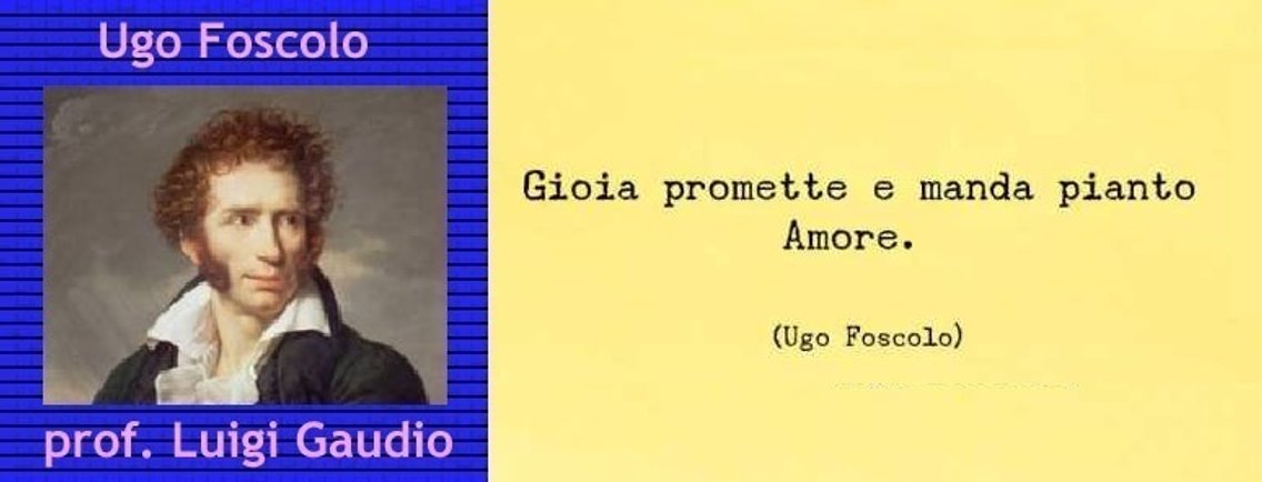 Ugo Foscolo - Cover Image