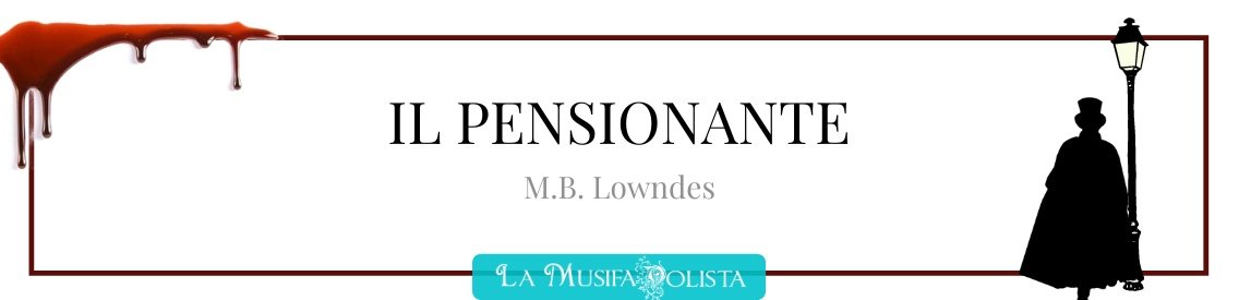 IL PENSIONANTE • Lowndes  ☆ Audiolibro ☆ - immagine di copertina
