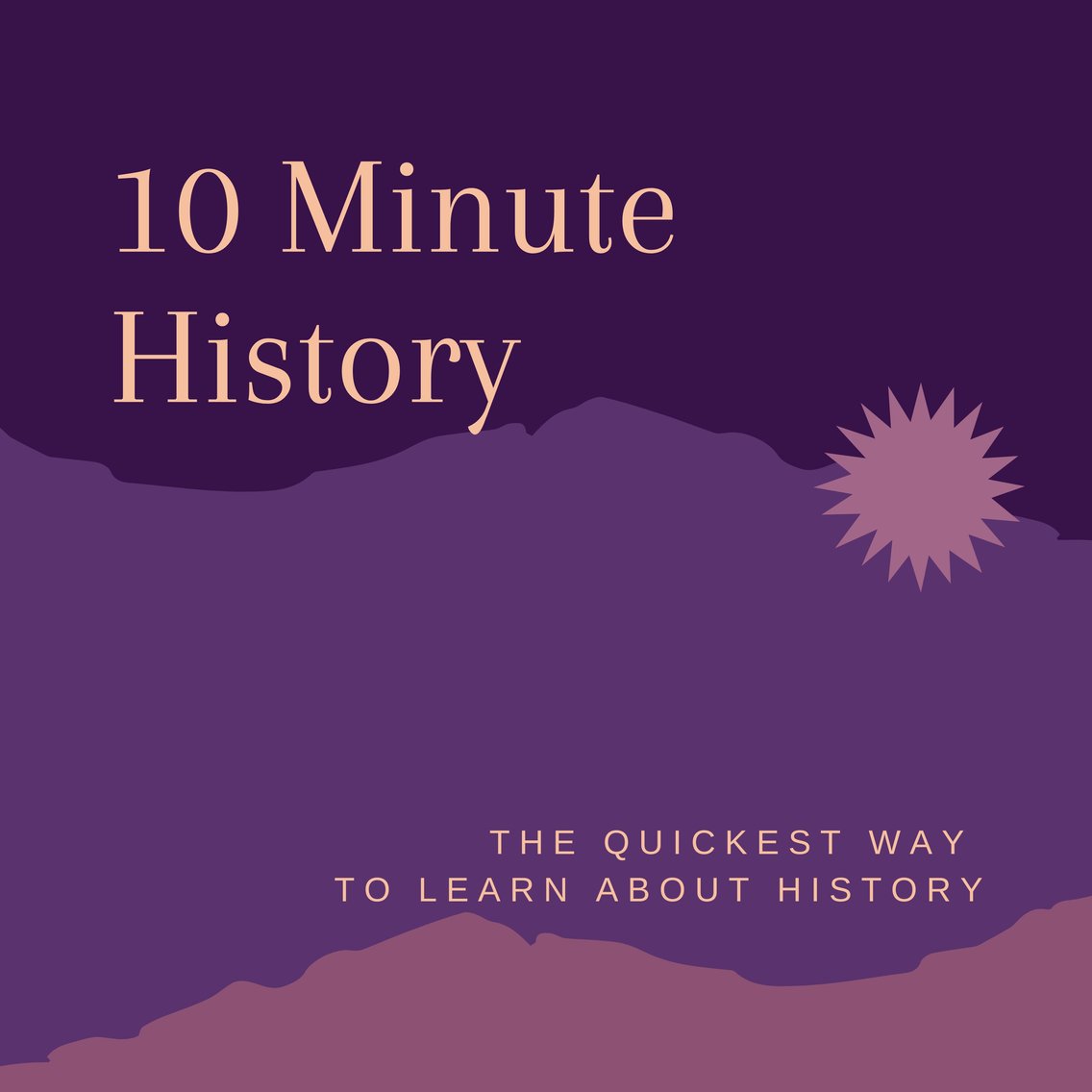 10 Minute History Podcast - Cover Image