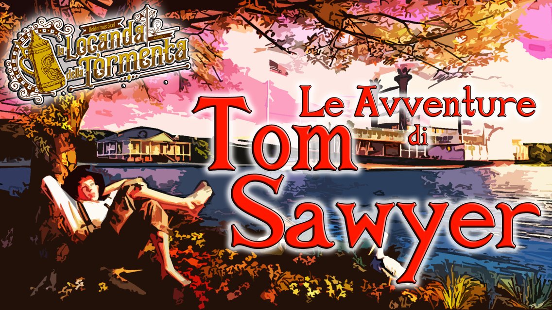 Audiolibro Le avventure di Tom Sawyer - Mark Twain - Cover Image