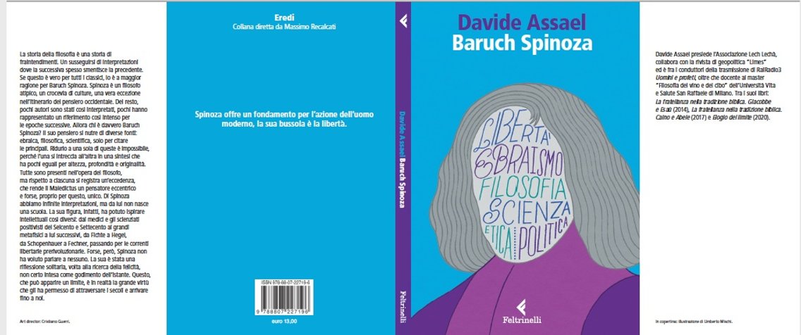 9788807227196 Davide Assael 2021 - Baruch Spinoza. Libertà ebraismo  filosofia scienza etica politica 