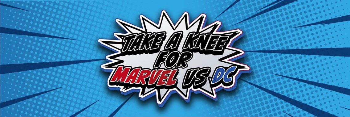 Take A Knee For Marvel Vs DC - Cover Image
