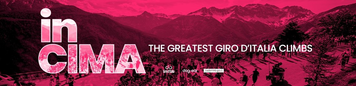 IN CIMA - The greatest Giro d'Italia climbs - Cover Image