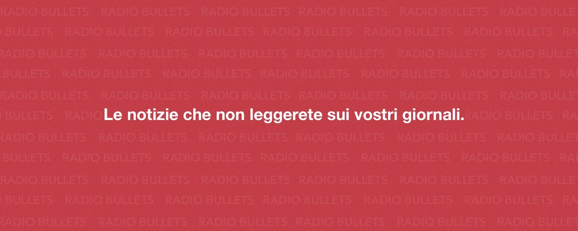 Radio Bullets Notiziario - Cover Image