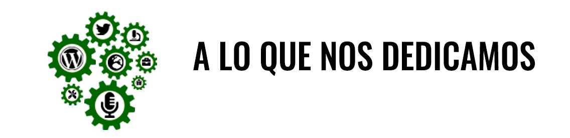 A lo que nos dedicamos - Cover Image