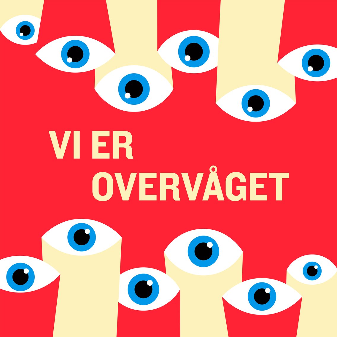 Vi Er Overvåget - Cover Image