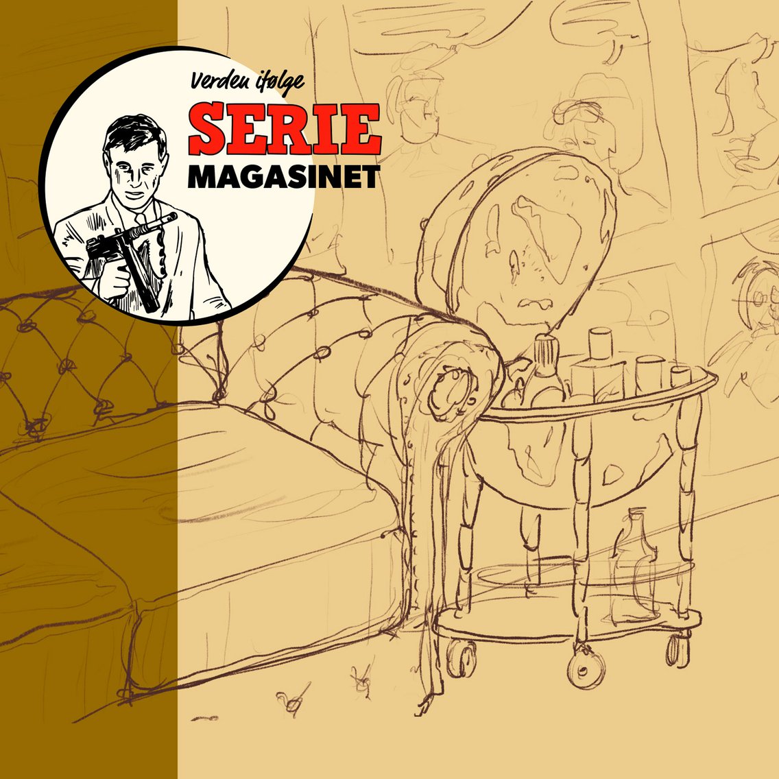 Verden ifølge Seriemagasinet - Cover Image