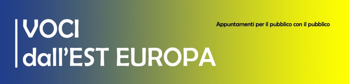 VOCI DALL'EST EUROPA - immagine di copertina

