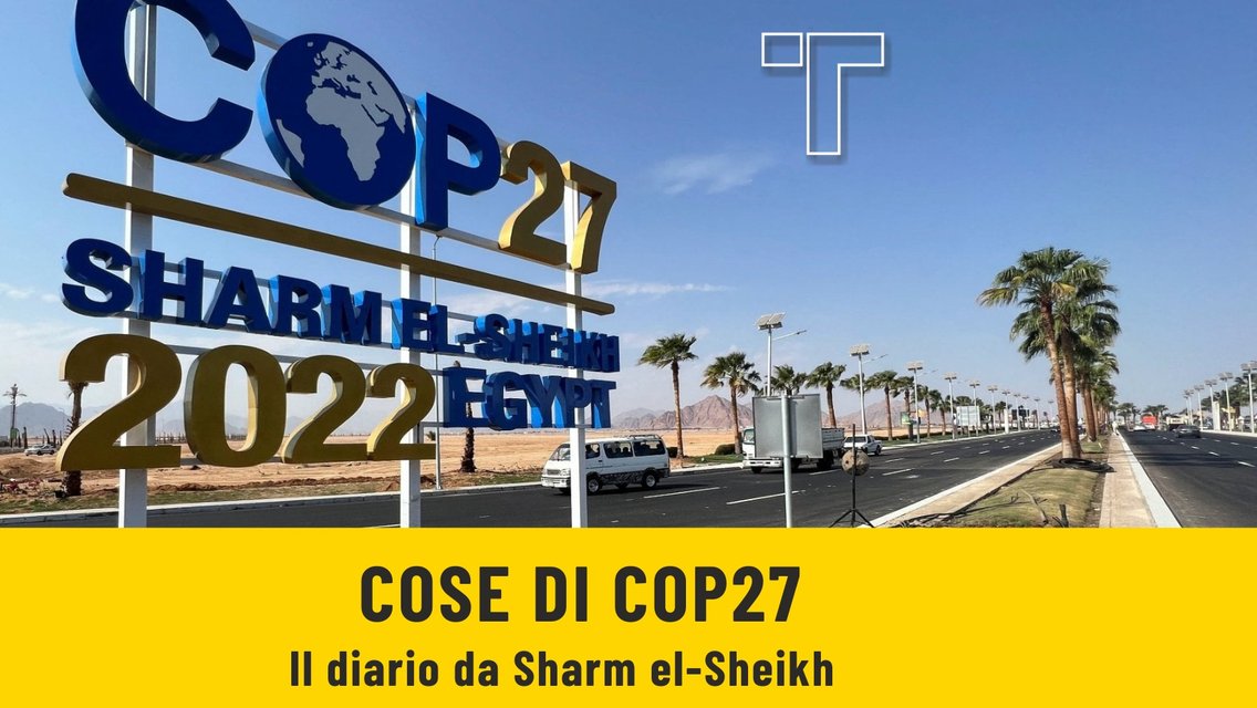 Cose di Cop27 - Il diario da Sharm - Cover Image