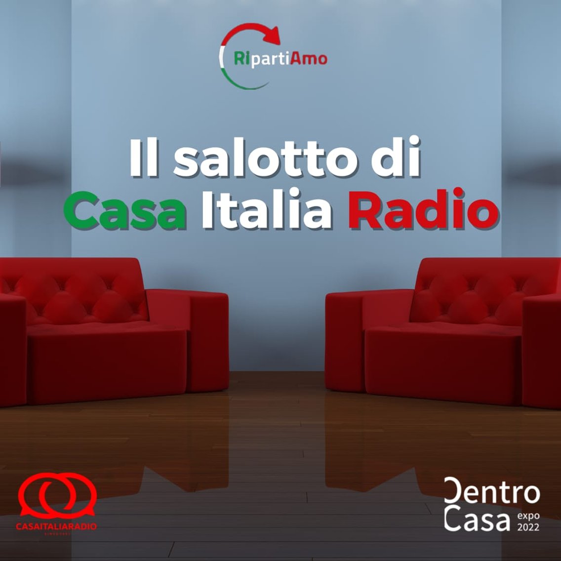 Il salotto di Casa Italia Radio - Cover Image