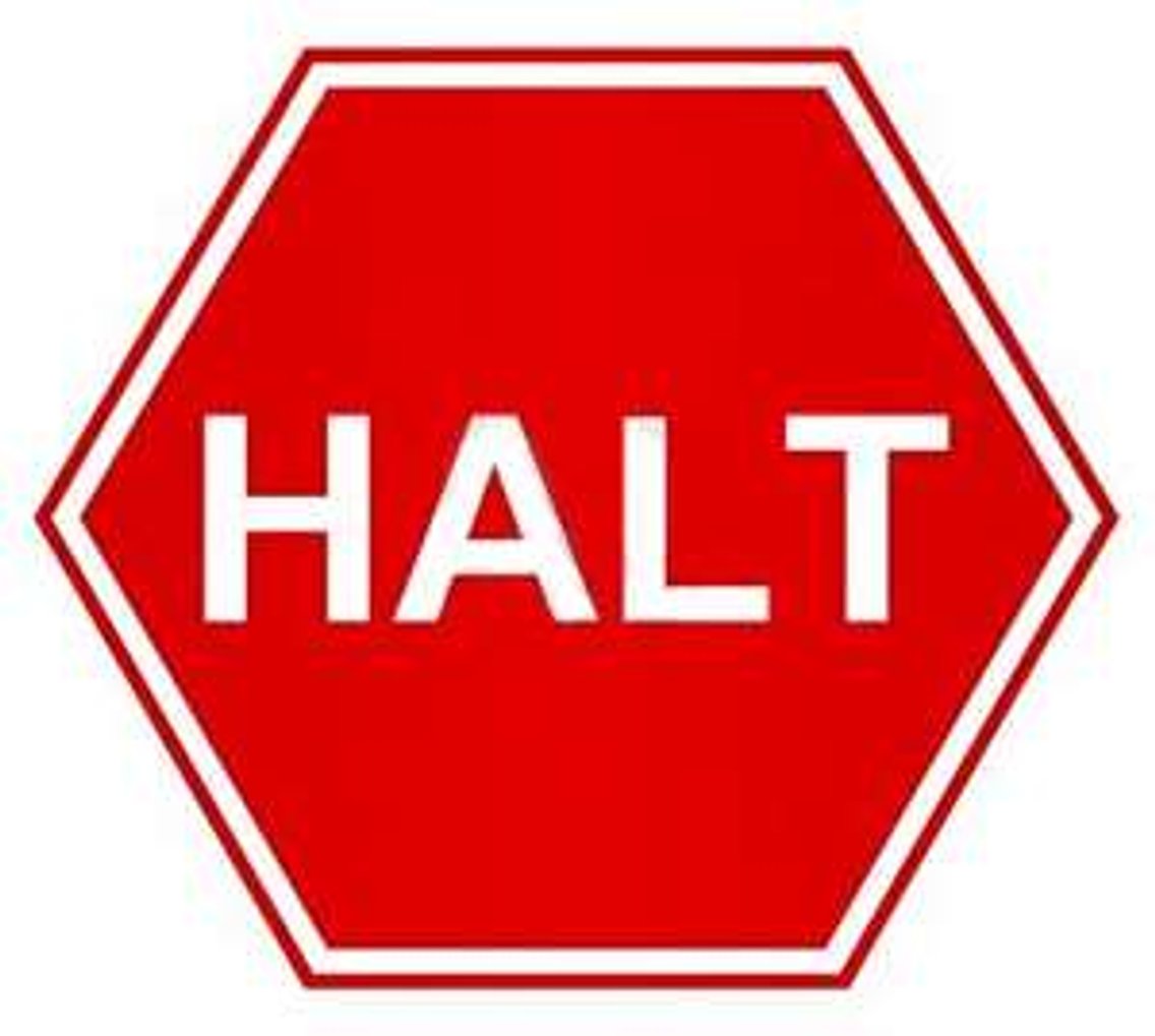 H.A.L.T. For Your Greater Good!!! - Cover Image