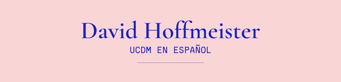 David Hoffmeister UCDM en Español - Cover Image