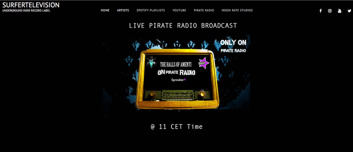 Surfertelevision Radio Pirata - Cover Image