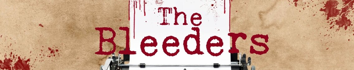 The Bleeders: about book writing & publishing - Cover Image