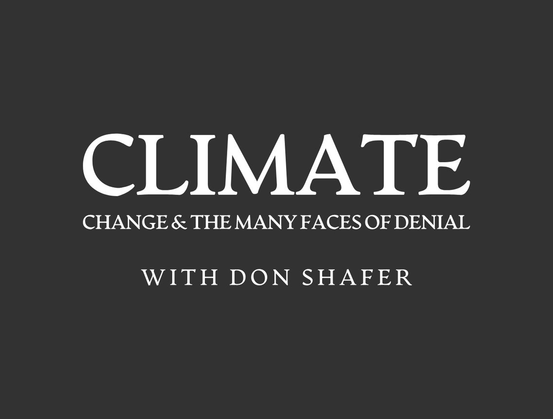 Climate Change & The Many Faces of Denial - Cover Image