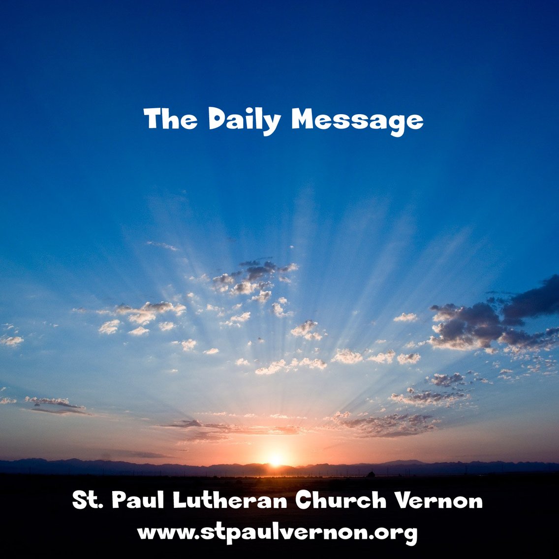 The Daily Message - Cover Image