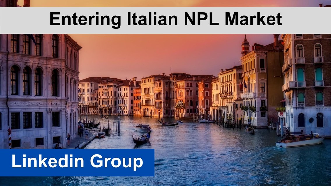 Entering Italian NPL Market - Cover Image