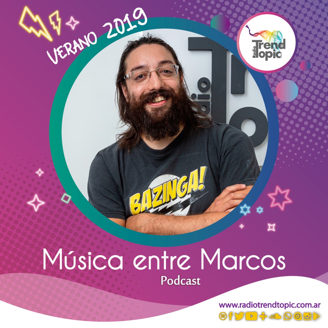 Música entre marcos - Radio Trend Topic - Cover Image