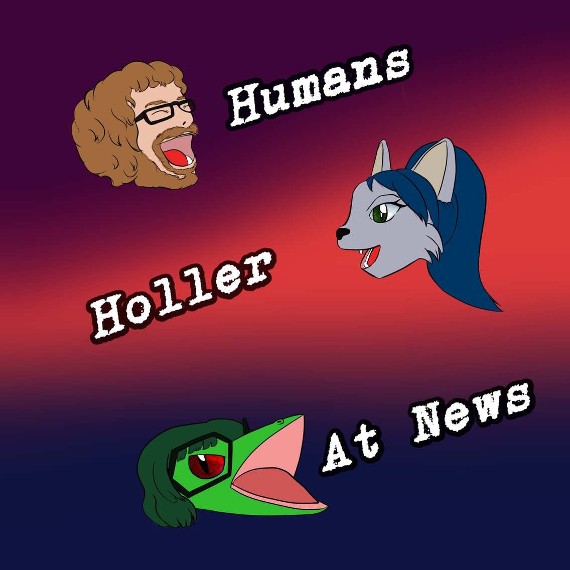 Humans Holler At News - Cover Image