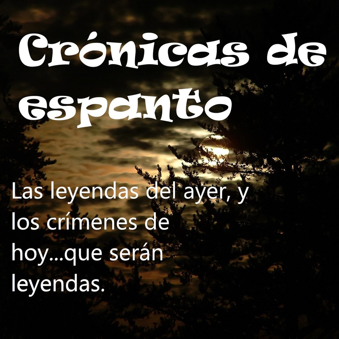 Crónicas de espanto. - Cover Image