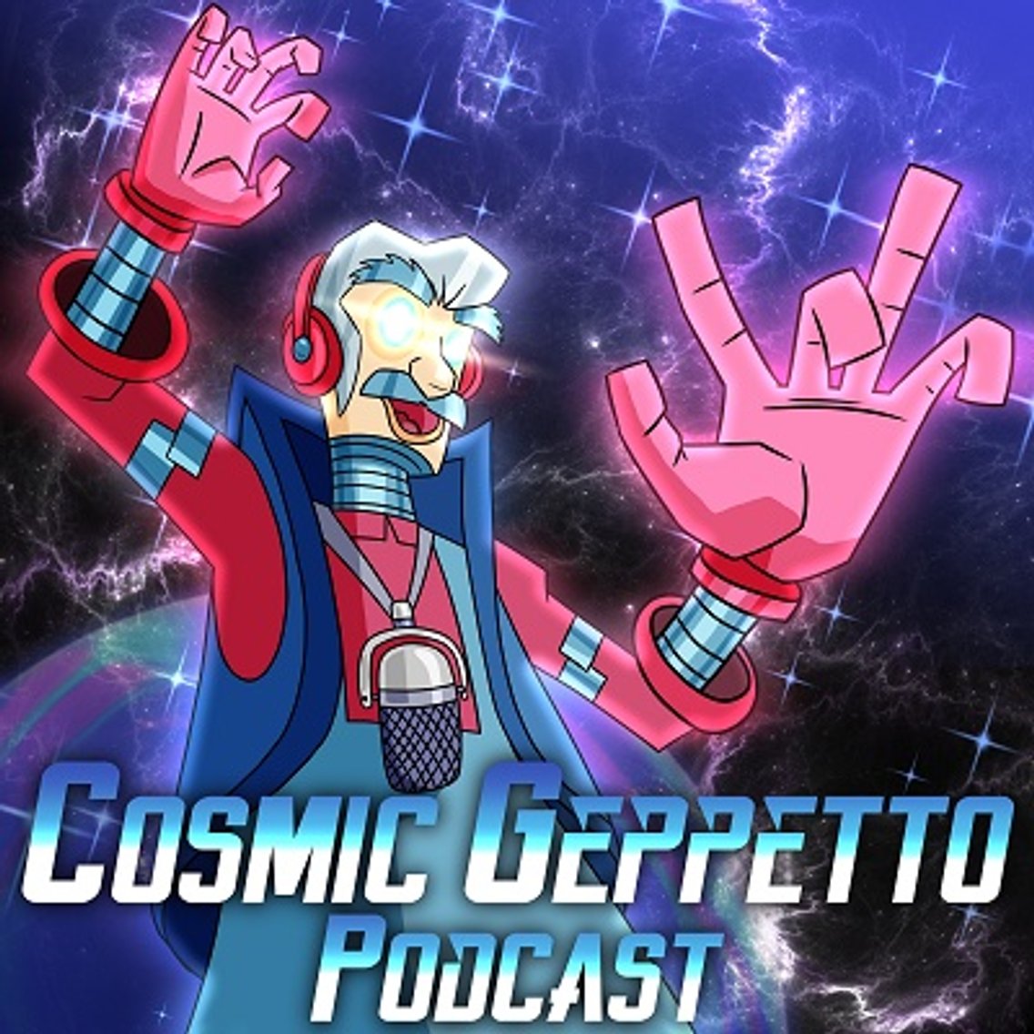 The Cosmic Geppetto Podcast - Cover Image