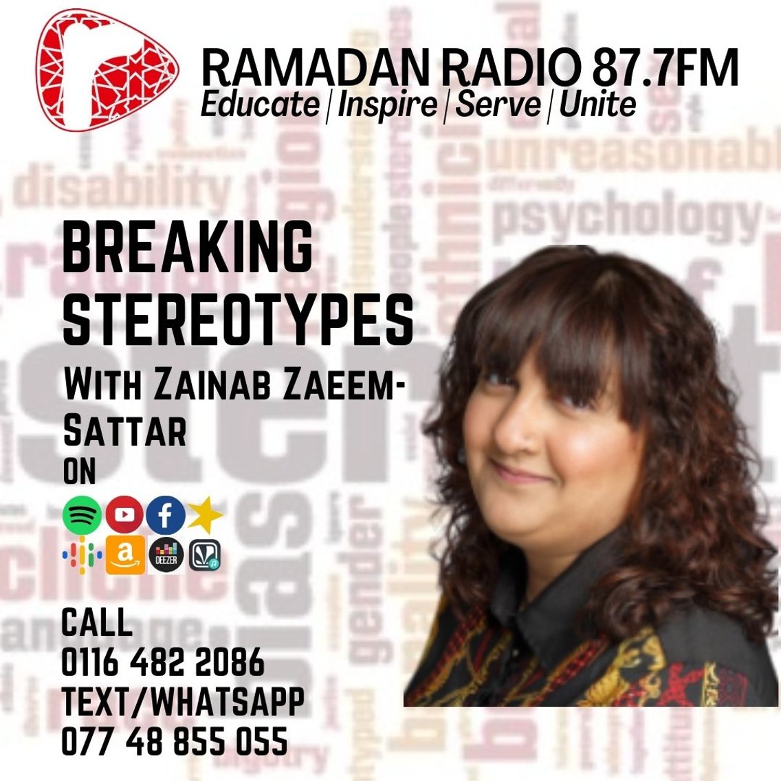 Ramadan FM - Breaking Stereotypes with Zainab Zaeem-Sattar - Cover Image