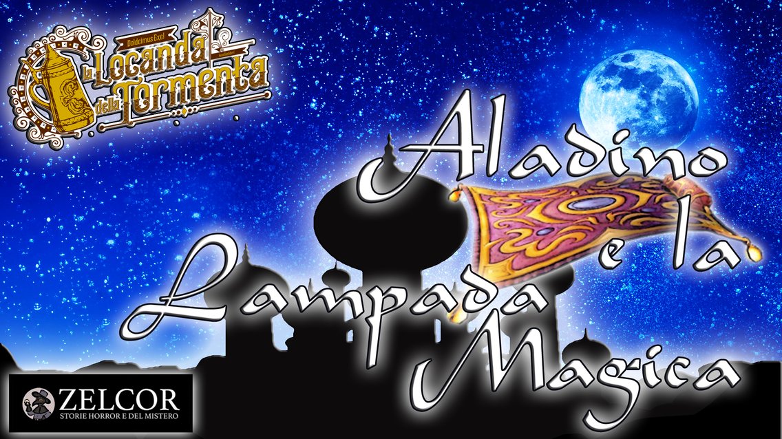 Audiolibro Aladino e la Lampada Magica - immagine di copertina
