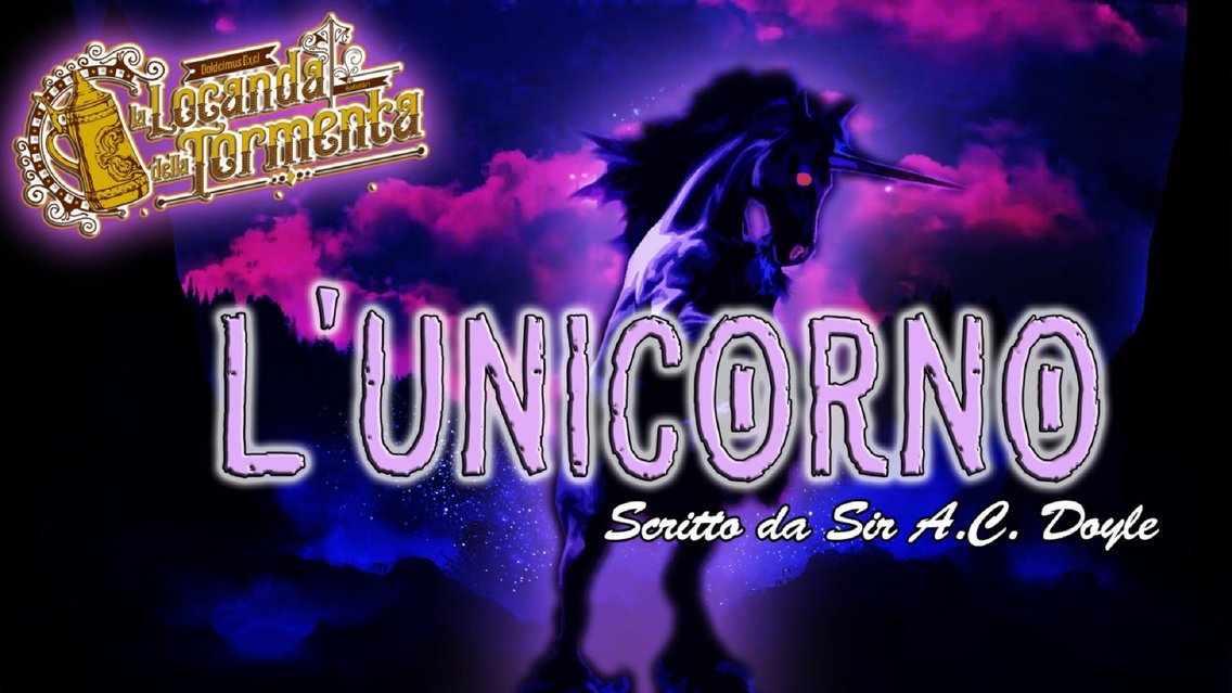 Audiolibro L'Unicorno - Arthur Conan Doyle - Cover Image