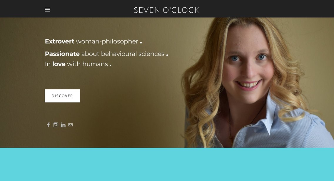 Seven O'Clock - Cover Image