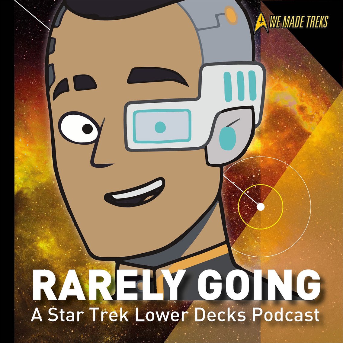 Rarely Going - An Animated Star Trek Podcast - Cover Image